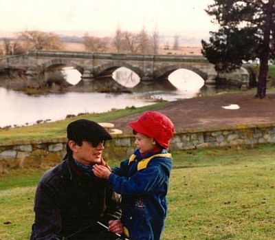Waldemar with son Jacob at the Ross Bridge, Tasmania, Australia. βββ https://enjoytasmania.com.au/things-to-do/ross-bridge/ βββ β In the XX Century any fool can make a painting, but it takes a ... ??????... man to sell it